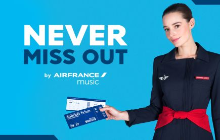 'Never Miss Out' on Your Favourite Concert with Air France's New Search Engine