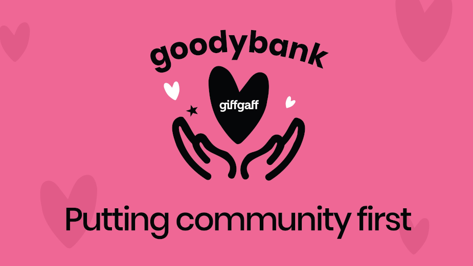 giffgaff Do Good with 'goodybank' Campaign