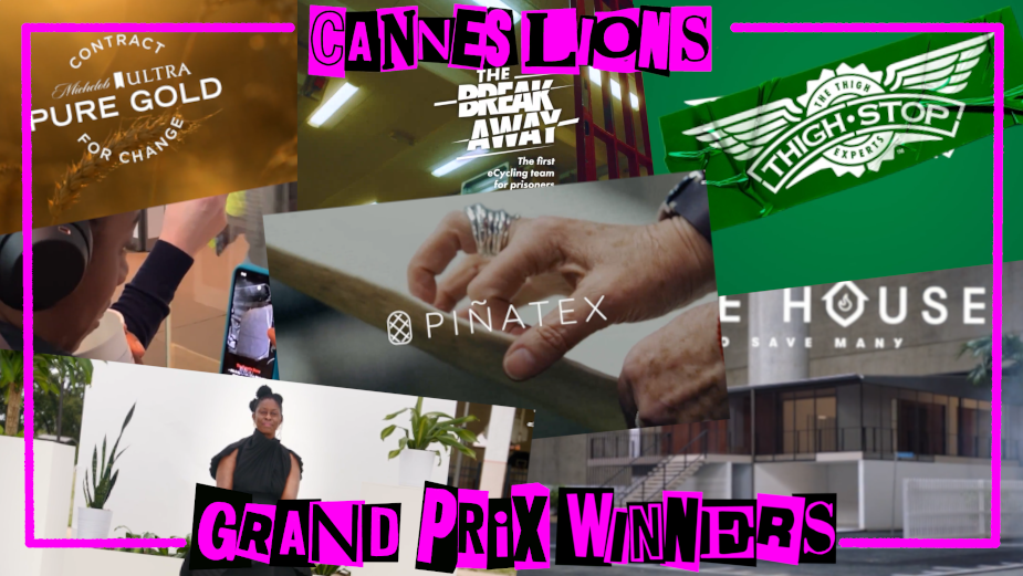 Cannes Lions Grand Prix Winners in Creative Effectiveness, Creative Strategy, Brand Experience & Activation, Creative Business Transformation, Innovation, Mobile and Creative Commerce