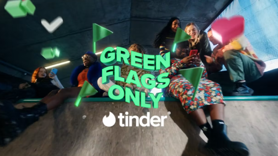 Tinder Looks for Green Flags Only in Campaign from CPB London