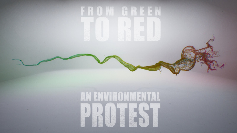 The Mill’s Climate Change Protest Piece ‘From Green to Red’ Launches at The Nobel Prize Summit