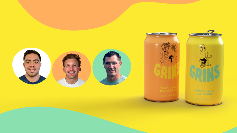 Iconic Rugby Trio Enter Into the Premium RTD Market with the Launch of Grins via MetroEXP