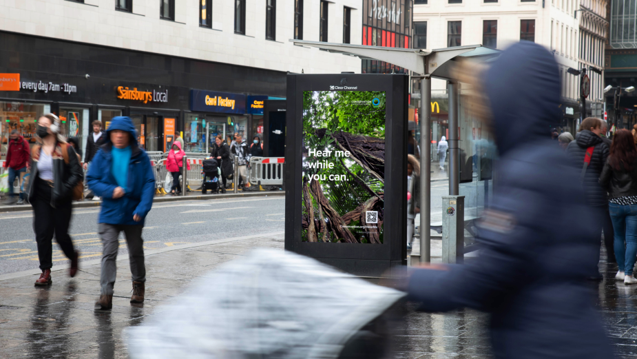 New OOH Campaign Brings the Sounds of Nature to the Streets of Glasgow This COP26