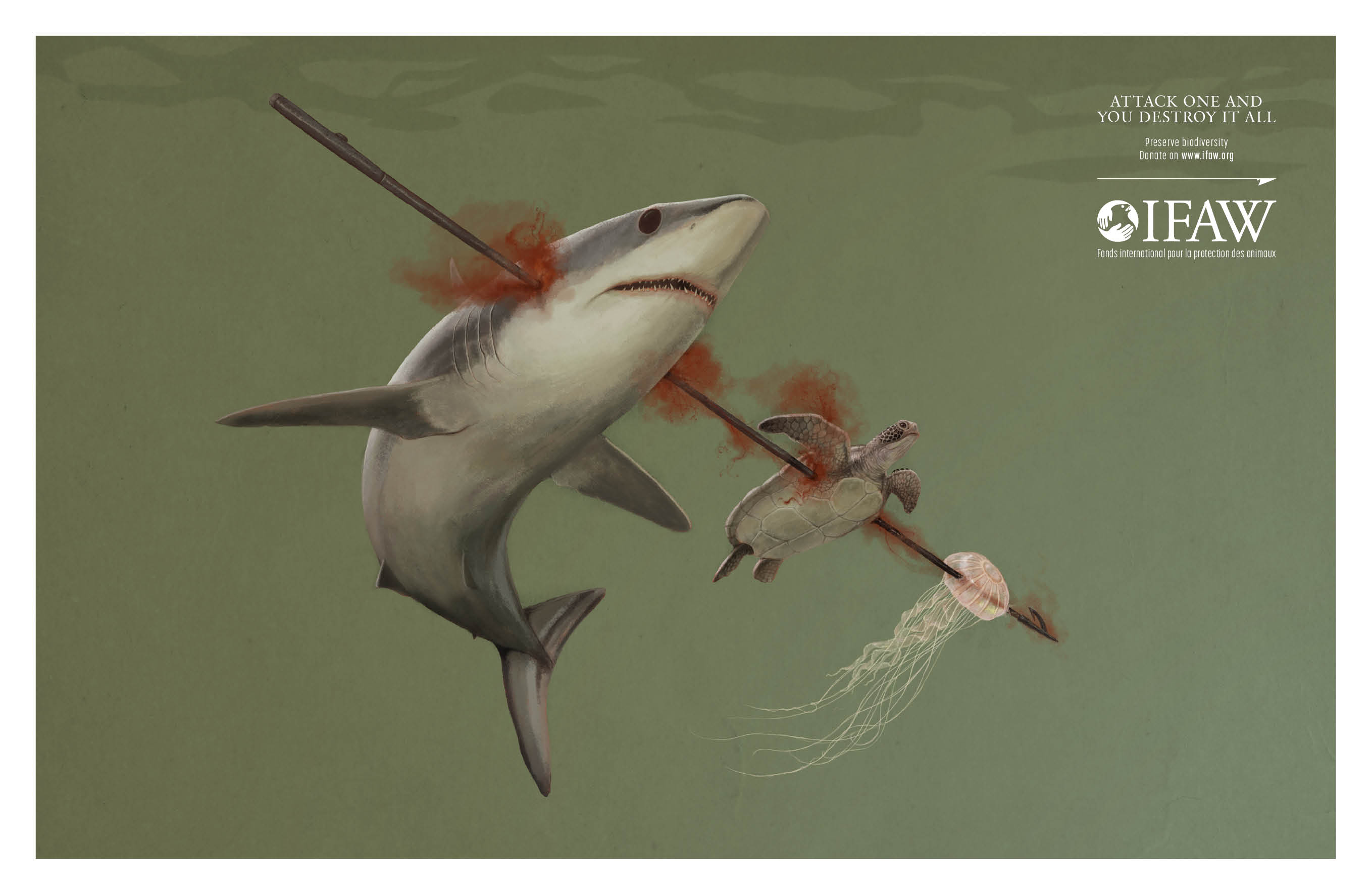 Shocking Illustrations Make a Powerful Point About Biodiversity