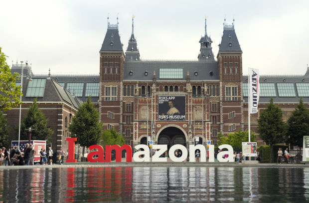 Amsterdam's Iconic Letters Return with a Twist in Greenpeace's 'I Amazonia' Campaign