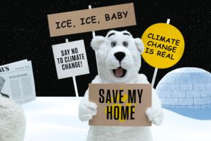 Trump's Xmas Meltdown: Heat the Trumpsicle. Help the Polar Bears
