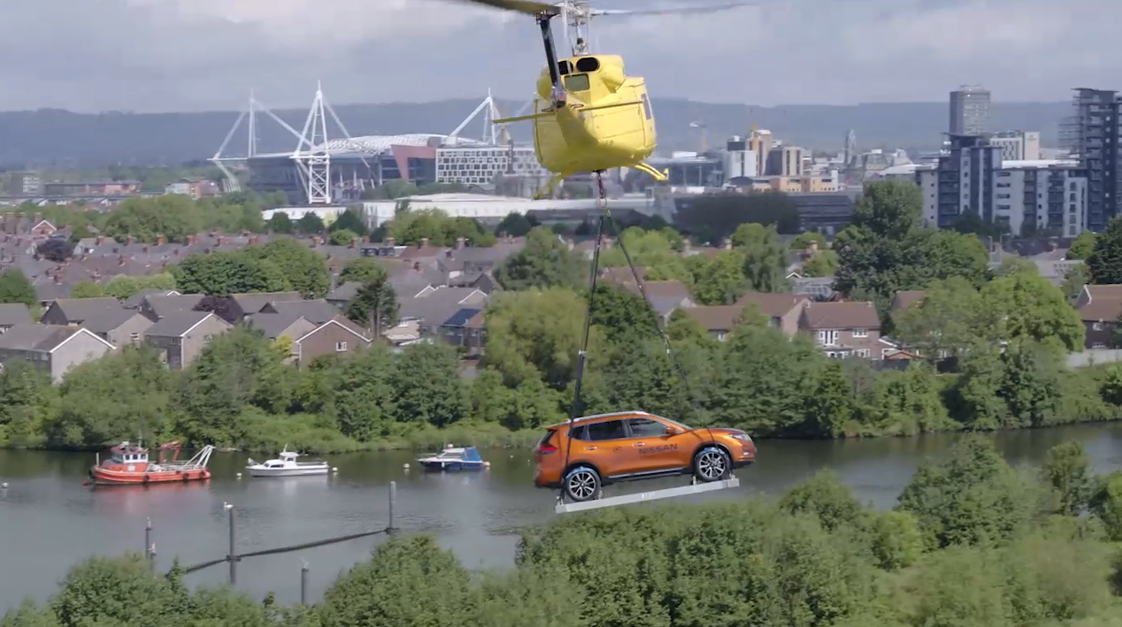 Nissan Saves the Champions League Trophy in Stunt Ad from Annex Films