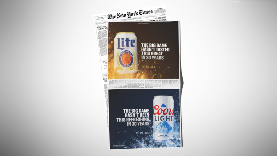 Who Will Be at the Super Bowl? Miller Lite or Coors Light?
