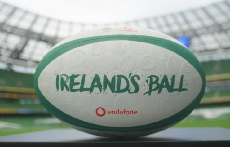 This Rugby Ball Features Fingerprints from the 32 Counties of Ireland