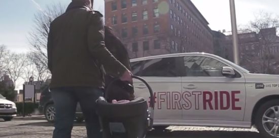 Mitsubishi Motors Give Newborns Their 'First Ride' Home