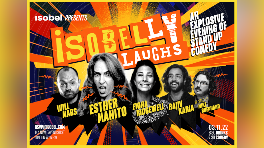 isobel's Stand-Up Comedy Night Returns for 2022 | LBBOnline