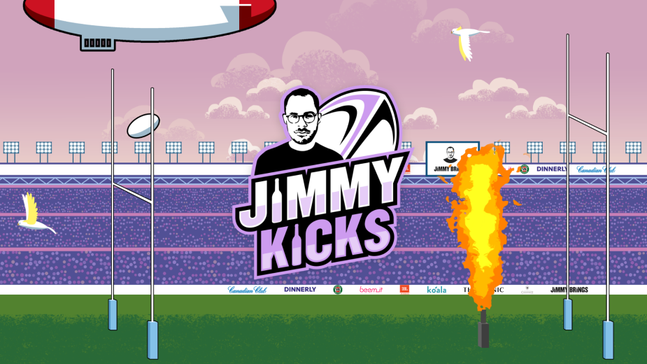 Alcohol Delivery Service Jimmy Brings Celebrates State of Origin Series with Mobile Game 'Jimmy Kicks'