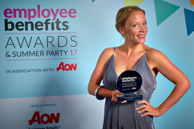 iris Takes Home Gold for Best Healthcare and Wellbeing at 2017 Employee Benefits Awards
