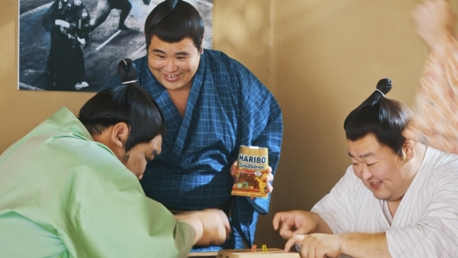 Sumo Wrestlers Join the Kids' Voices Campaign in First Haribo Japan TV Spot