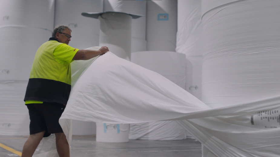 Kleenex Australia Shows How Much Care Goes Into Every Roll in Film from electriclimefilms and R/GA 