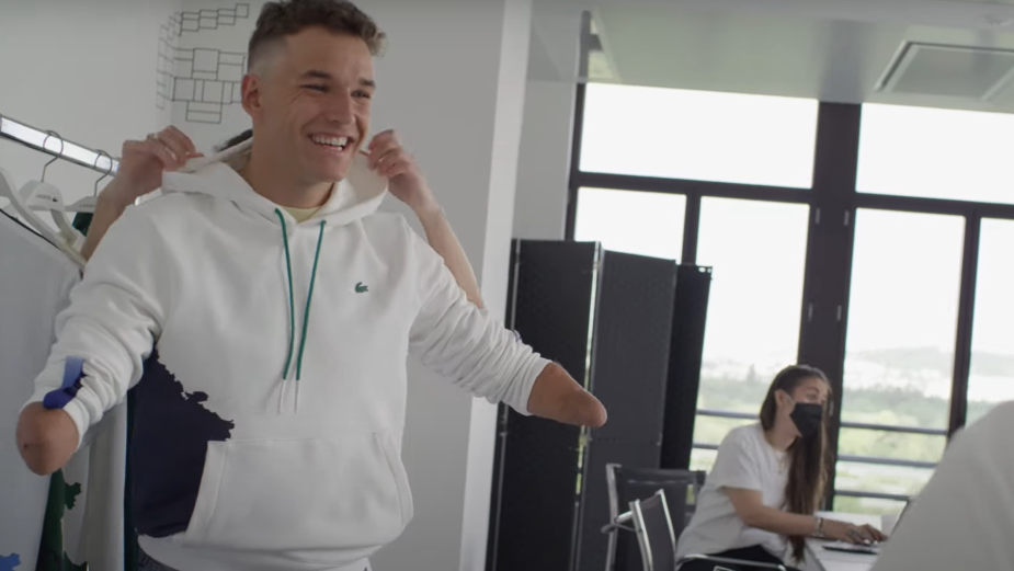 Lacoste Unveils Its First-Ever Collection Conceived by a Disabled Athlete