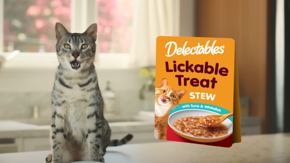 Newly Rebranded Petcare Brand Owns the Cat Lick in Catchy Campaign and Jingle