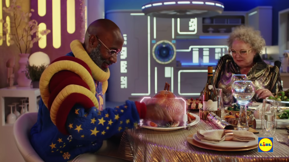 Lidl’s Futuristic Christmas Featuring Ever-Changing Jumpers