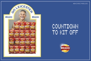 Gary Lineker Strips in Real Time as Walkers Joins the #BackingTheBlues Campaign