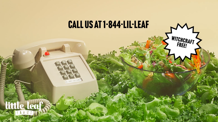 Lettuce Speaks for Itself in Little Leaf Farms’ Hotline Campaign from GYK Antler 
