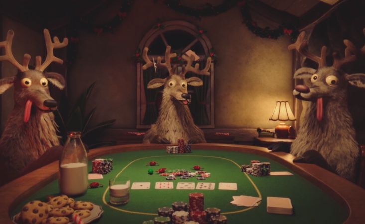 Santa Goes All In for Passion's 'Xmas Hold ‘Em' Animated Film