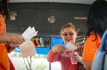 National Lotto Of Nicaragua Pays National Bus Fare to Promote New Electronic Version Of The Game