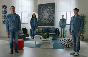 Oscar Hudson Shoots Synched Up Shape-Shifting Sofas to Show How IKEA Suits Every Season