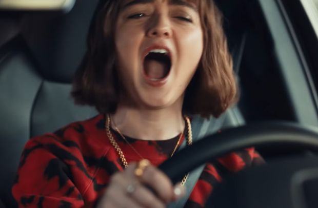 Maisie Williams Belts Out 'Let It Go' in Audi Super Bowl Ad