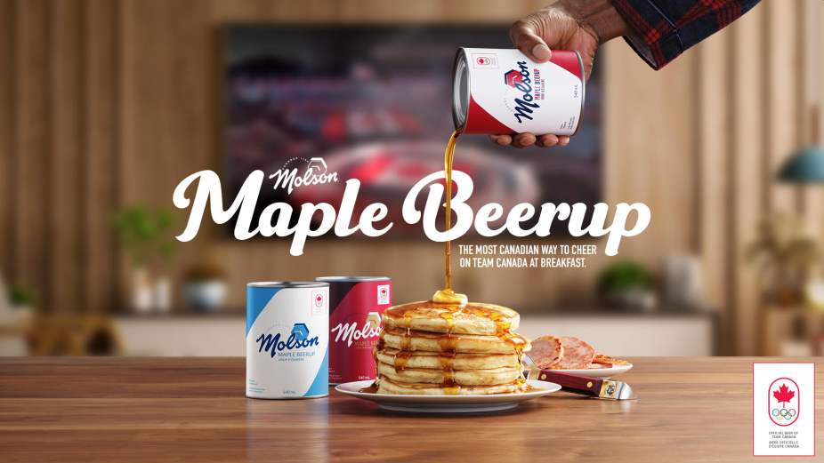 Molson’s ‘Maple Beerup’ Lets You Have Beer for Breakfast to Cheer on Team Canada during the Winter Olympics