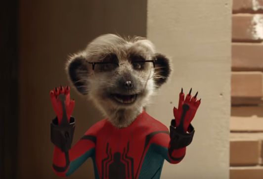 comparethemarket.com's Meerkats Get Behind the Mask in New Spider-Man Ad