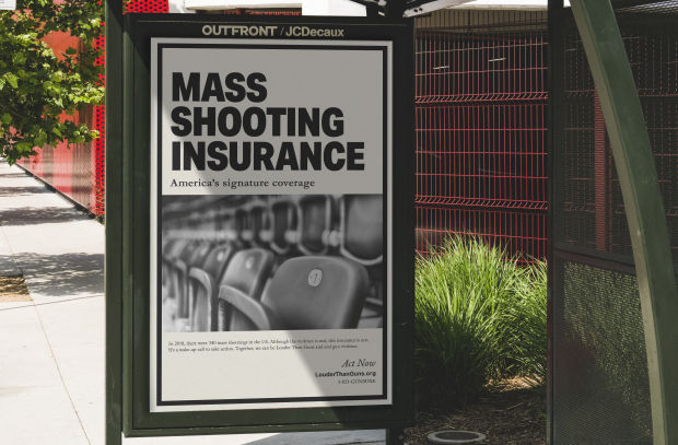 These Dystopian Insurance Ads Confront the Normalisation of Gun Violence in the US