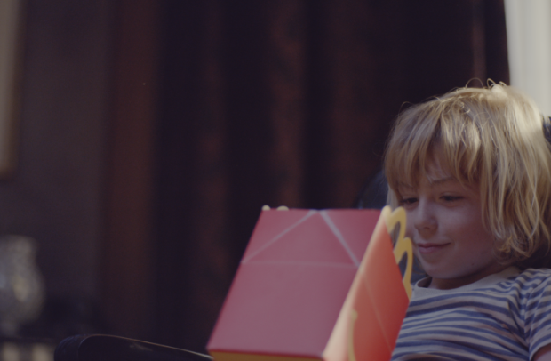 A Boy Collects Keepsakes in a Happy Meal Box in Sweet Ad