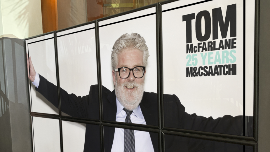 M&C Saatchi Celebrates 25 Years of Tom McFarlane