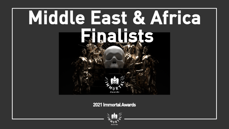 The Immortal Awards Announces Middle East and Africa Shortlist and Finalists