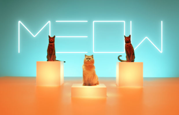 The Meow Mix Jingle Has Been Remixed by Sassy Felines Singing Soulful R&B