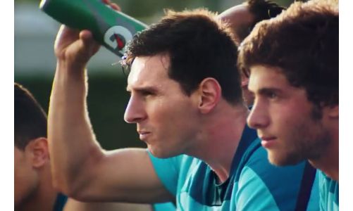 Messi, Luiz & Bolt Get Sweaty in TBWA Spot for Gatorade