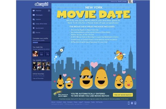 OKCupid Matches by Movie Taste