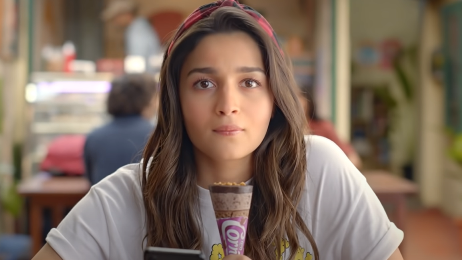 Actress Alia Bhatt ‘Makes the First Move’ with a Cornetto in a New Film by DDB Mudra