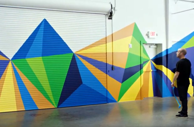 Scotch Painter’s Tapes Creates Inspirational Mural to Inspire New Generations of Young Artists