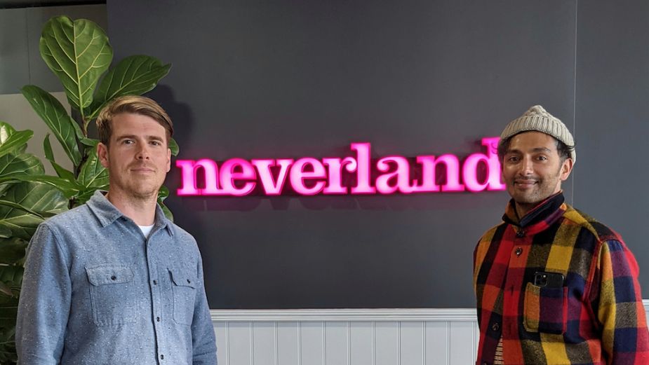 Neverland Hires Dipesh Mistry and Drew Haslehurst as Associate Creative Directors