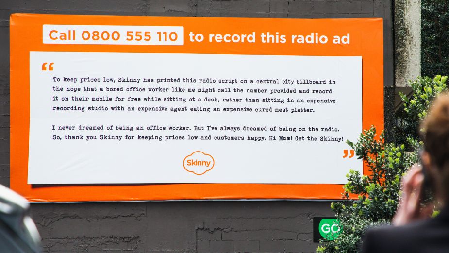 Skinny cleverly outsources its radio ads to New Zealanders in new campaign  via Colenso BBDO – Campaign Brief