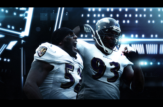 The Baltimore Ravens: Ray Lewis – Canvas Edits