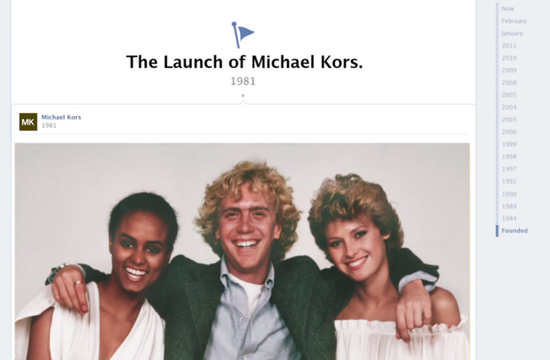 Light of Day Creates Video Celebrating Michael Kors Facebook Timeline Launch 