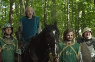 Medieval Fighters Weigh Up The Odds in New York Lottery Ad