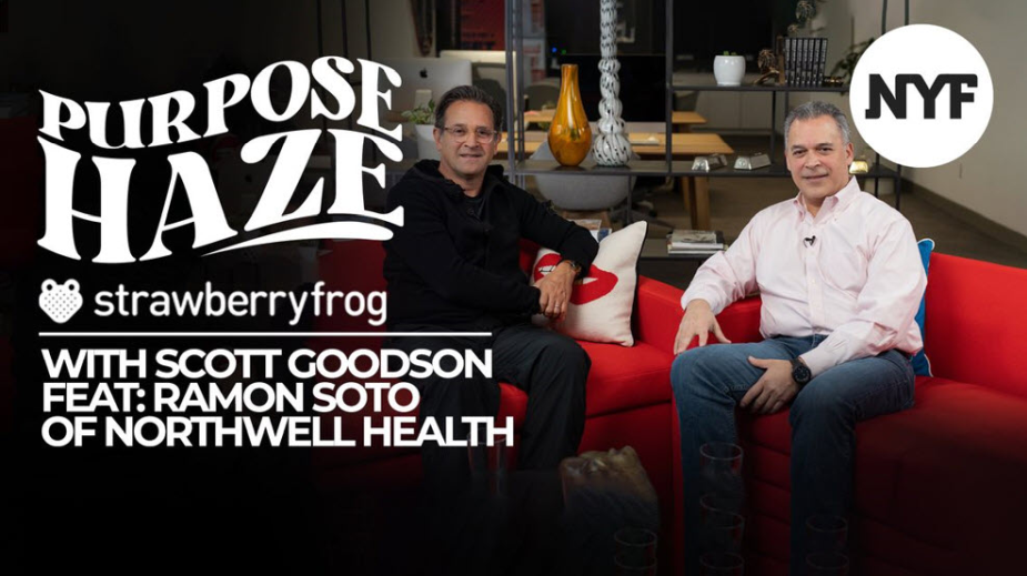 NYF Partners with StrawberryFrog's Scott Goodson to Launch New Content Series 'Purpose Haze'