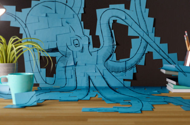 Post-it Wants You to 'Think Loud' with Colourful Animated Shorts
