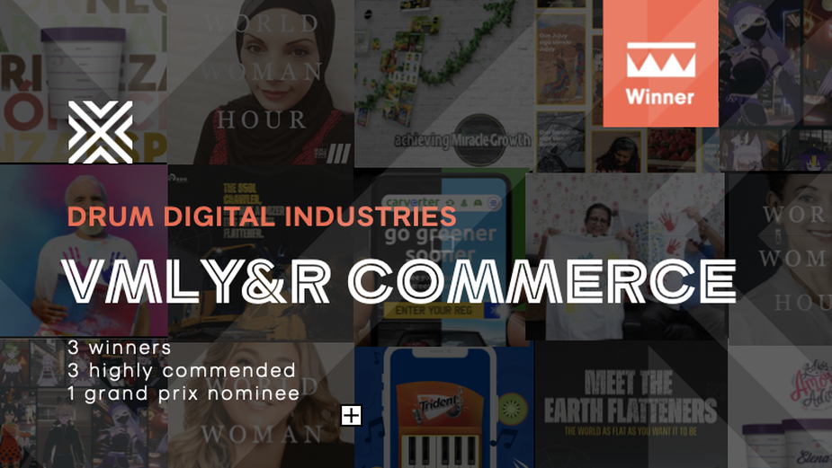 VMLY&R COMMERCE Wins Big at The Drum Awards for Digital Industries