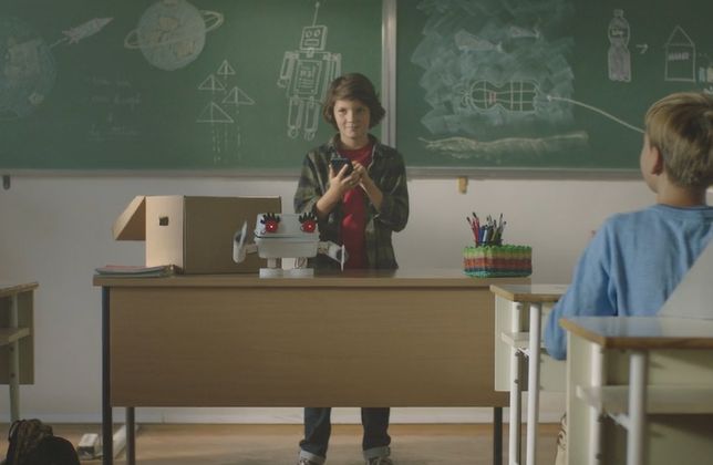 Boy Builds Robot in Charming New Spot for Vodafone