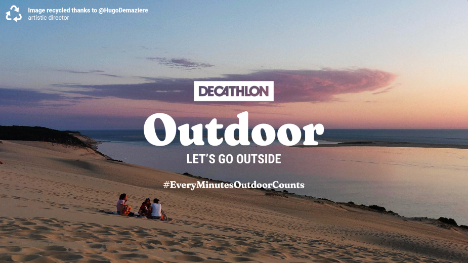 Decathlon and Sid Lee Paris Offer Up 5,000 Ideas from Users on Ways to Get Outside 