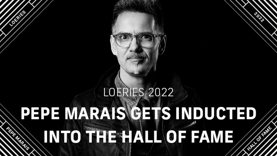 Joe Public’s Pepe Marais Inducted into Hall of Fame at Loeries 2022